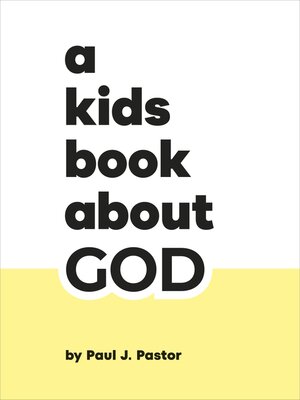 cover image of A Kids Book About God